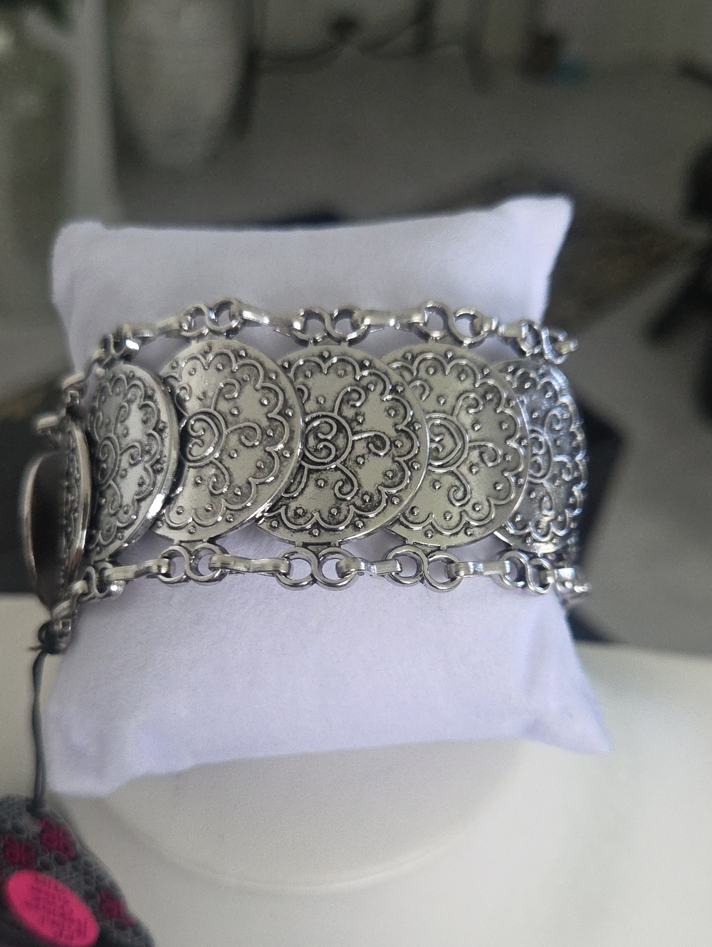 Paparazzi Tribal Treasure Trove Silver Bracelet NWT